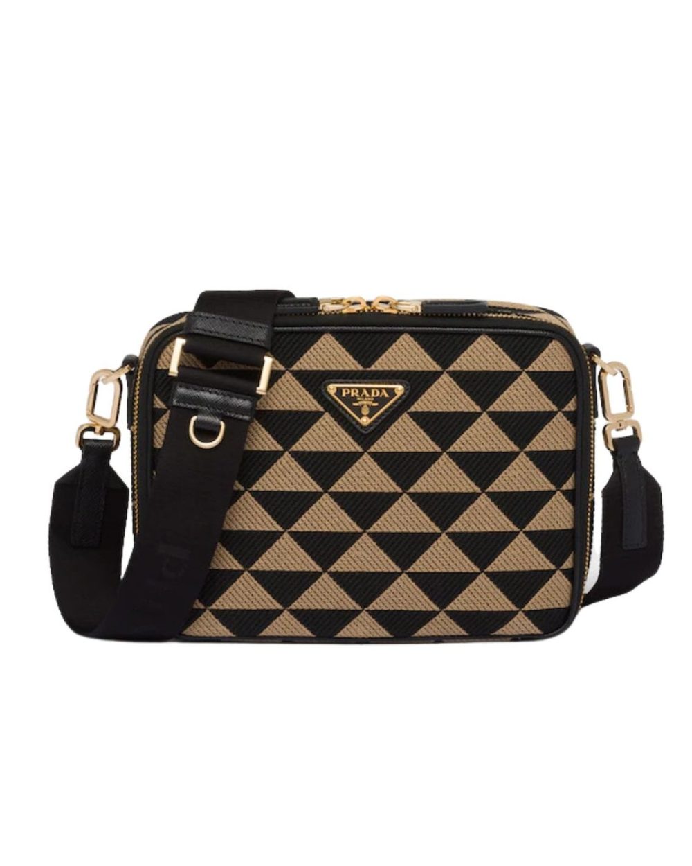 Symbole Embroidered Fabric Bag In Beige For Women 8.6 in/ 22 cm 2VH069_2FKL_F0Y30_V_MOF