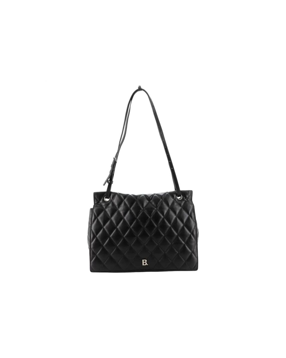 Touch B. Shoulder Bag Quilted Large In Black For Women 14n/36cm