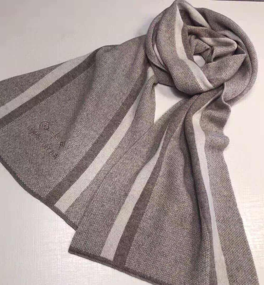 Woolen Scarf Light Grey For Women 