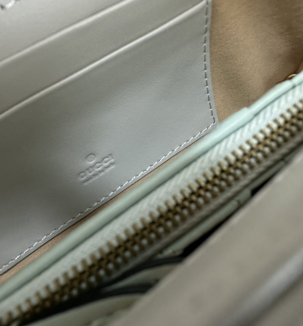 1:1 Replica GG MARMONT MINI BAG light Grey For Women 751526 AACCE 1742