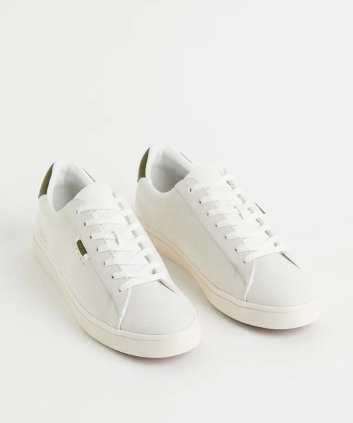 Faux Leather Sneakers