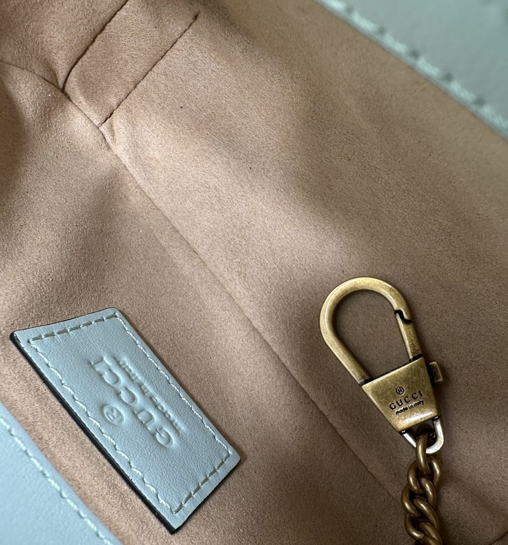 1:1 Replica GG MARMONT SUPER MINI BAG P Turquoise Exclusive For Women 476433