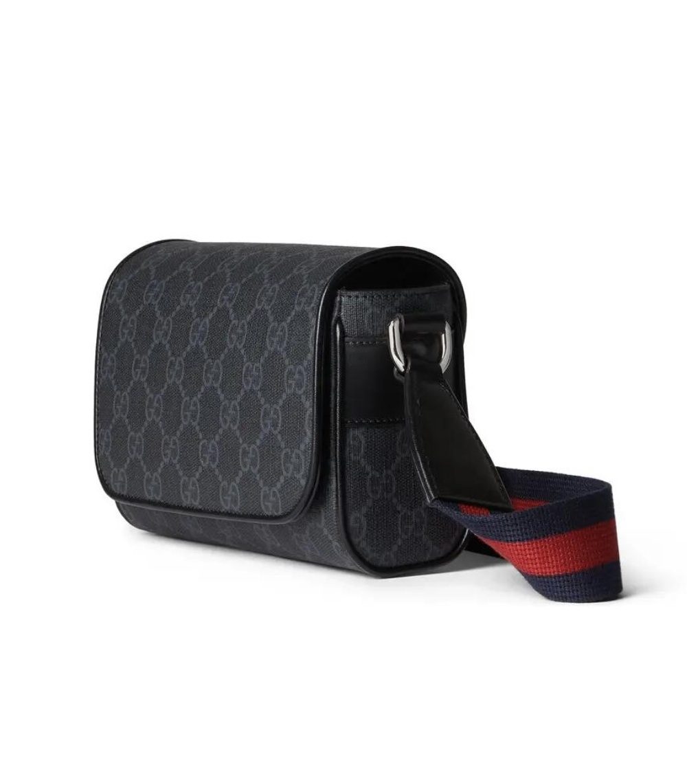 1:1 Replica GG SUPER MINI BAG P Black GG Supreme canvas Exclusive For Men 791741 FADJA 1042