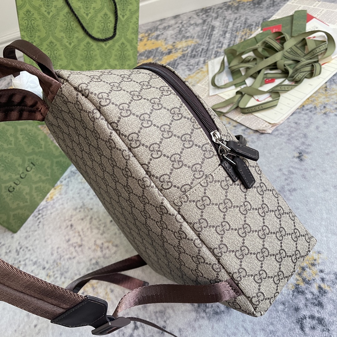 1:1 Replica GUCCI CHILDRENS BACKPACK P Beige and ebony GG Supreme canvas Exclusive For CHILDRENS 782708 FAC4E 9771 - Image 3