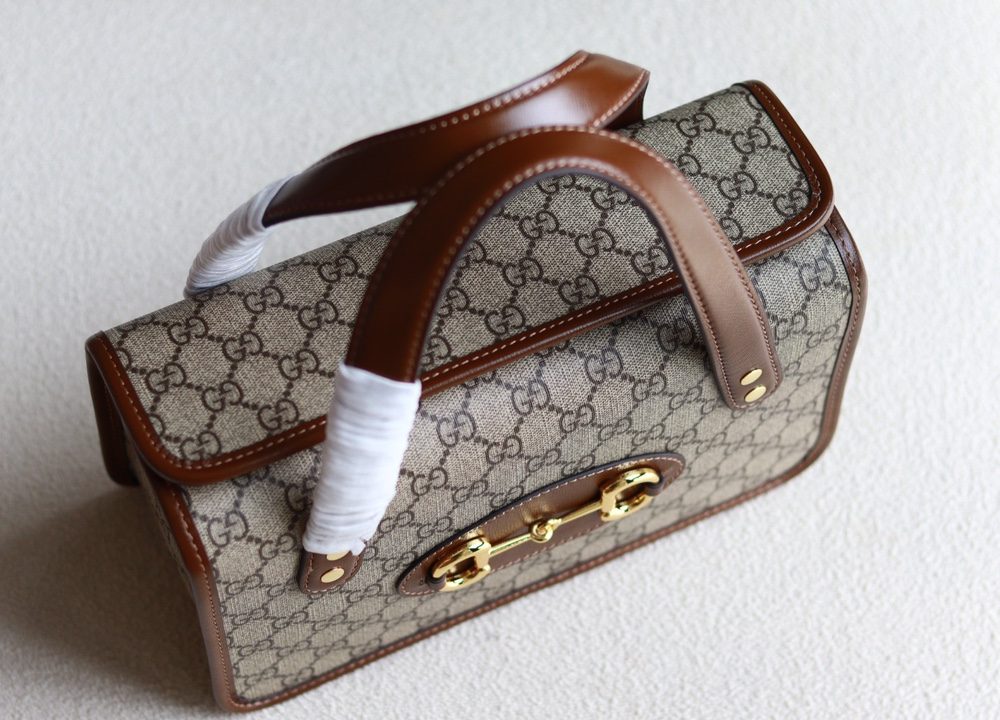 1:1 Replica GUCCI HORSEBIT 1955 Brown Exclusive For Women