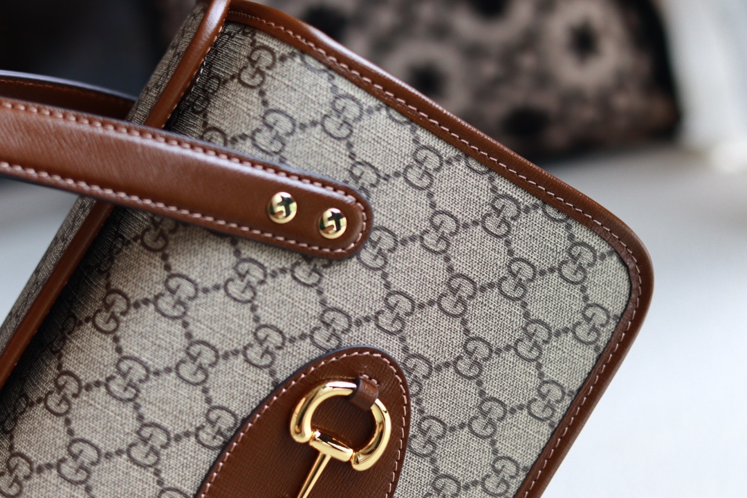 1:1 Replica GUCCI HORSEBIT 1955 Brown Exclusive For Women - Image 7