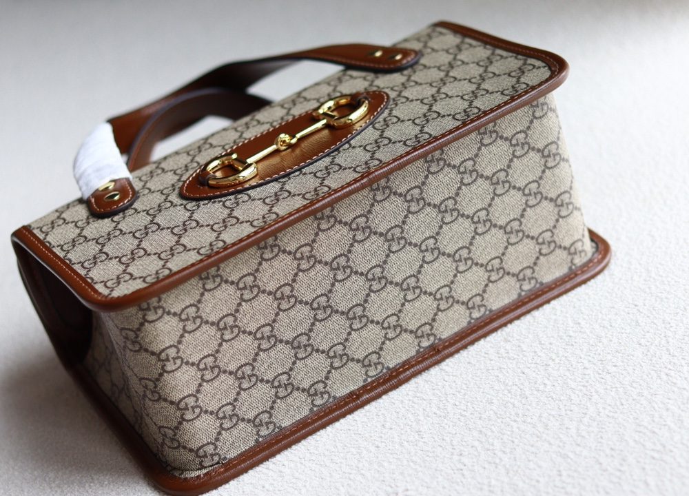 1:1 Replica GUCCI HORSEBIT 1955 Brown Exclusive For Women
