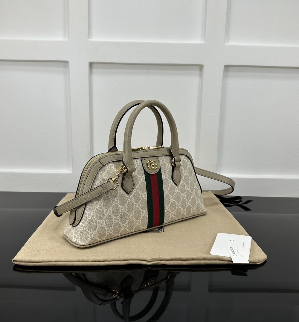 1:1 Replica GUCCI SMALL TOP HANDLE BAG P grey Exclusive For Women 795249