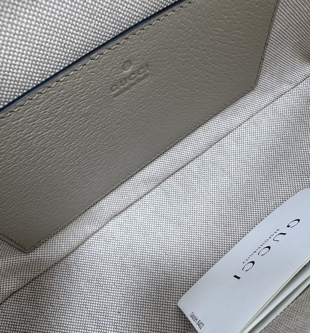 1:1 Replica GUCCI SMALL TOP HANDLE BAG P grey Exclusive For Women 795249