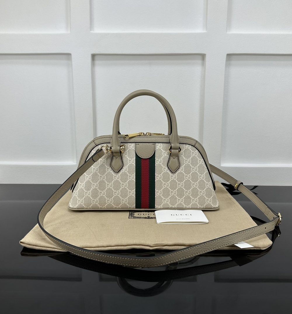1:1 Replica GUCCI SMALL TOP HANDLE BAG P grey Exclusive For Women 795249