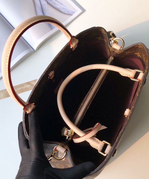1:1 Replica Louis Vuitton LV Montaigne MM Monogram Canvas Luxury Bag For Women M41056 - 13in/33cm