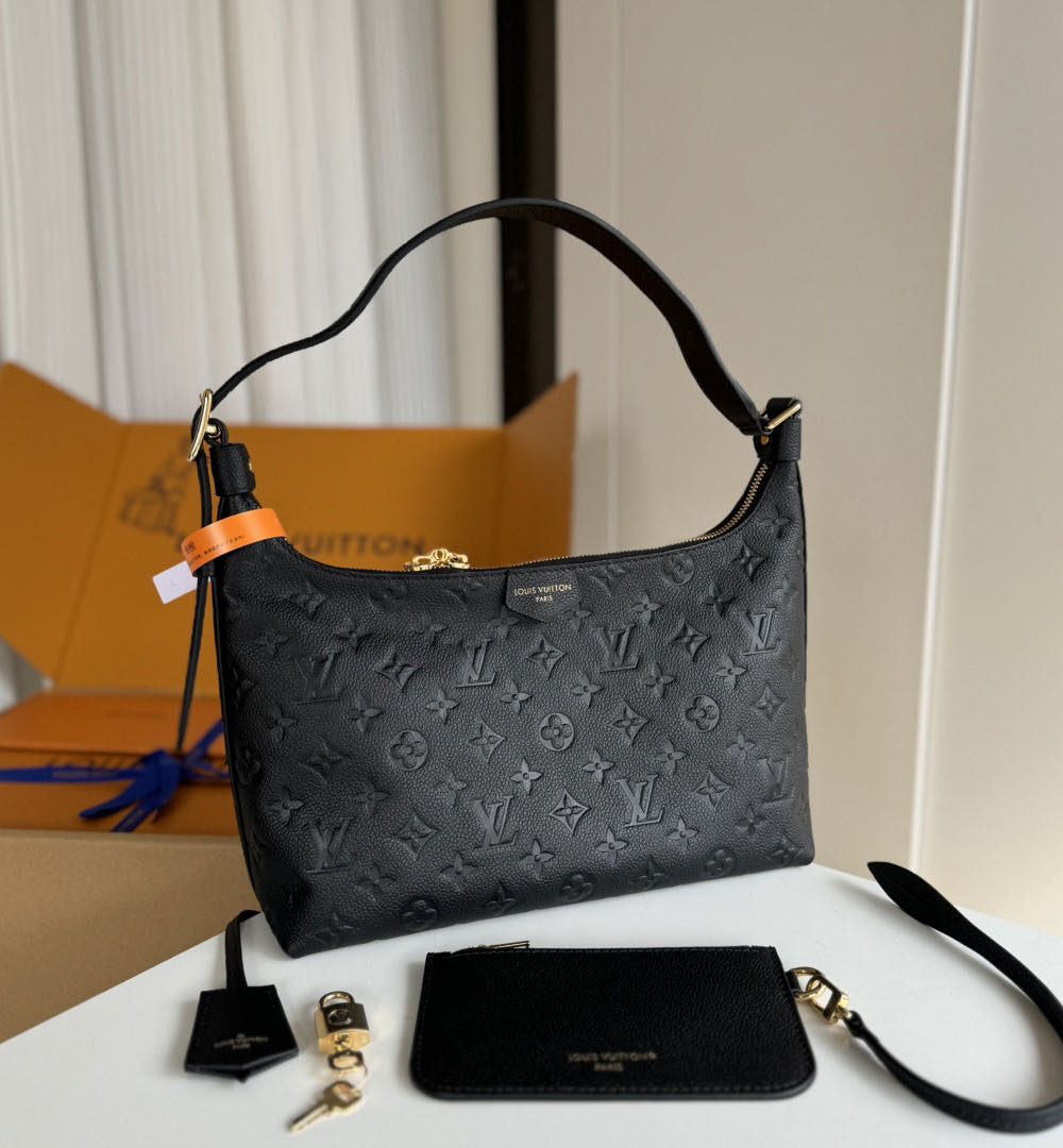 1:1 Replica Louis Vuitton LV slouchy bag monogram empreinte Luxury bag for Women M46610