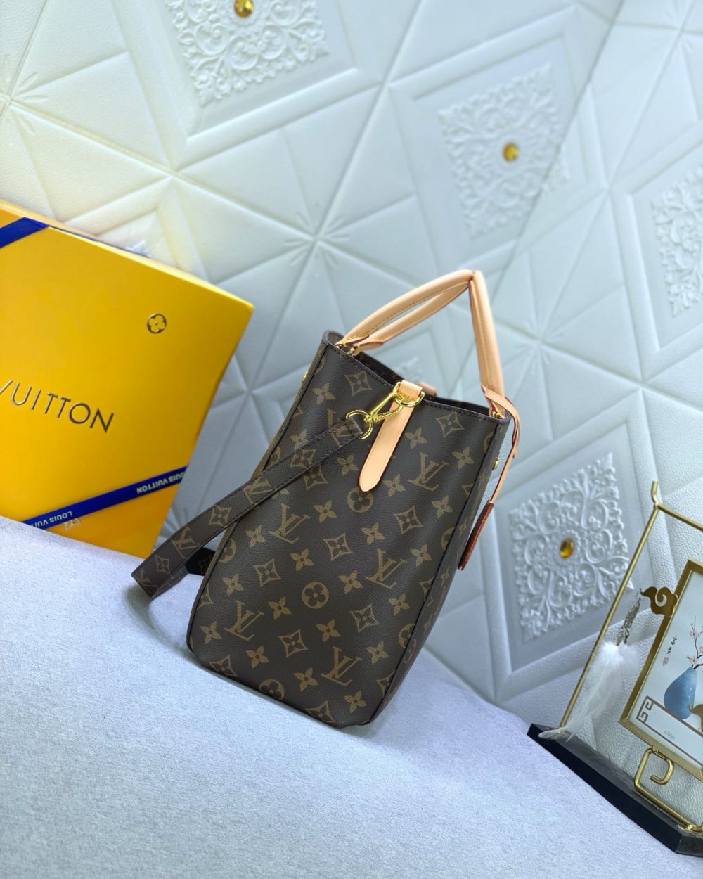 1:1 Replica Louis Vuitton LV Montaigne GM Monogram Canvas Luxury Bag For Women M41067 - 13in/33cm