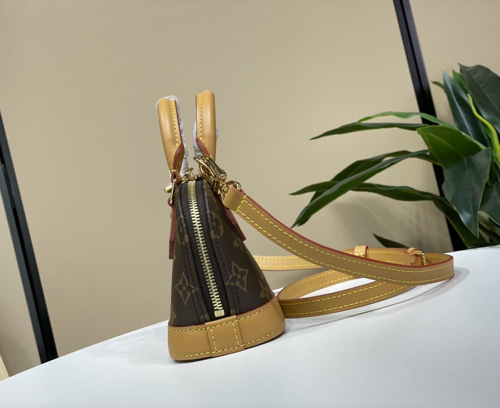 1:1 Replica Louis Vuitton LV Nano Alma Monogram Luxury Bag For Women M82717 - 18cm