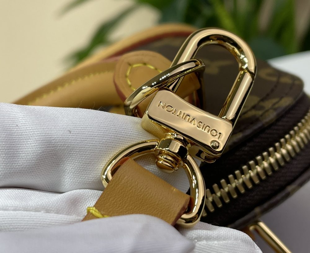 1:1 Replica Louis Vuitton LV Nano Alma Monogram Luxury Bag For Women M82717 - 18cm