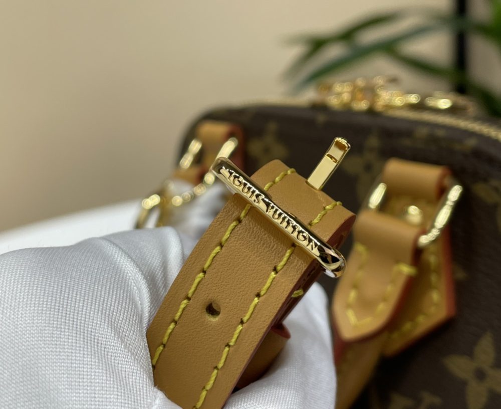 1:1 Replica Louis Vuitton LV Nano Alma Monogram Luxury Bag For Women M82717 - 18cm