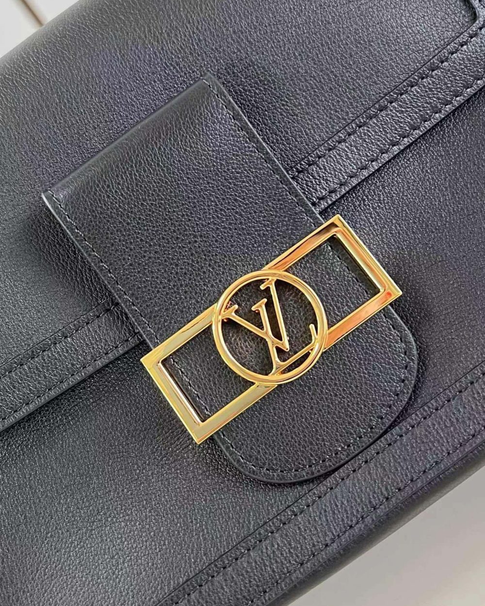 1:1 Replica Louis Vuitton LV Dauphine Soft MM H27 Luxury Bag For Women M25209 - 24cm