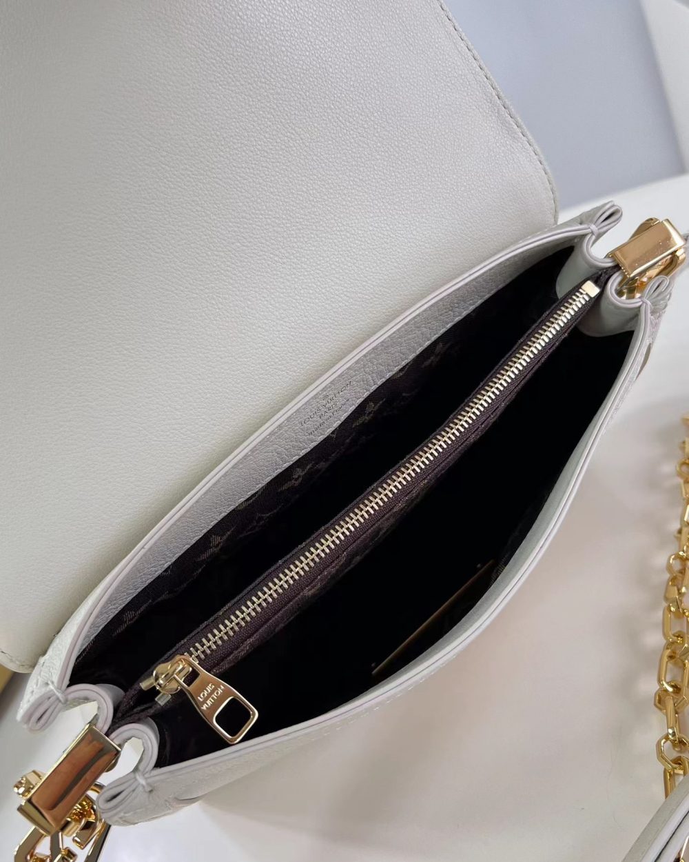 1:1 Replica Louis Vuitton LV Dauphine Soft MM H27 Luxury Bag For Women M25050 - 24cm