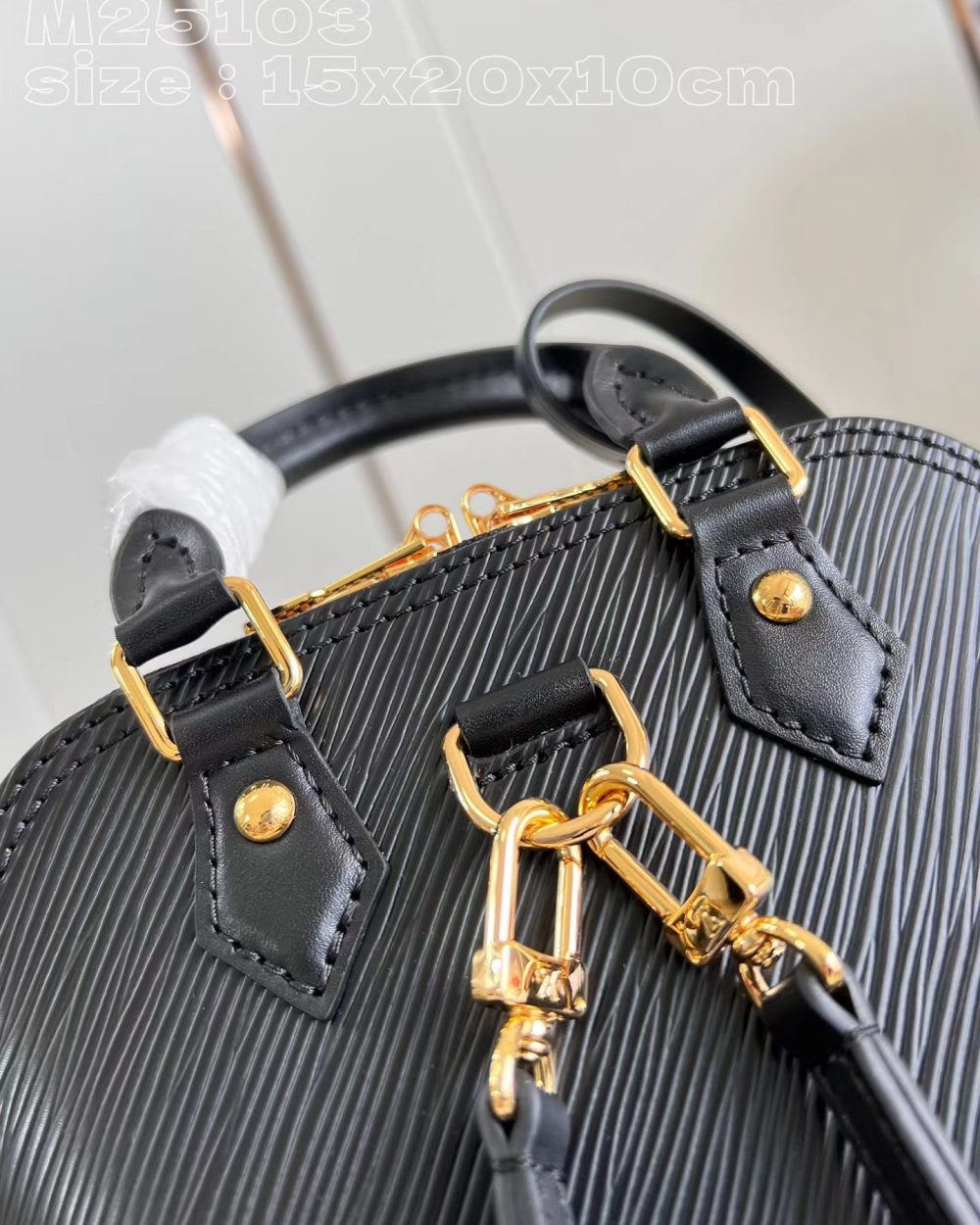 1:1 Replica Louis Vuitton LV Alma Backpack Epi Luxury Bag For Women M25103 - 20cm