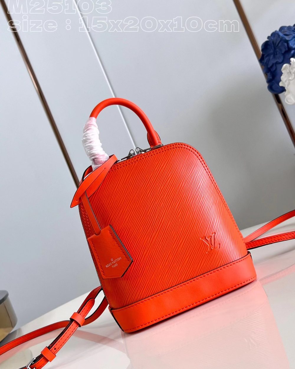 1:1 Replica Louis Vuitton LV Alma Backpack Epi Luxury Bag For Women M25104 - 20cm