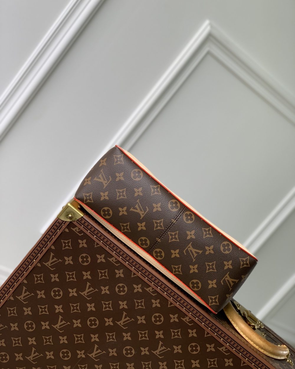 1:1 Replica Louis Vuitton LV Dauphine Soft GM Monogram Luxury Bag For Women M47149 - 28cm