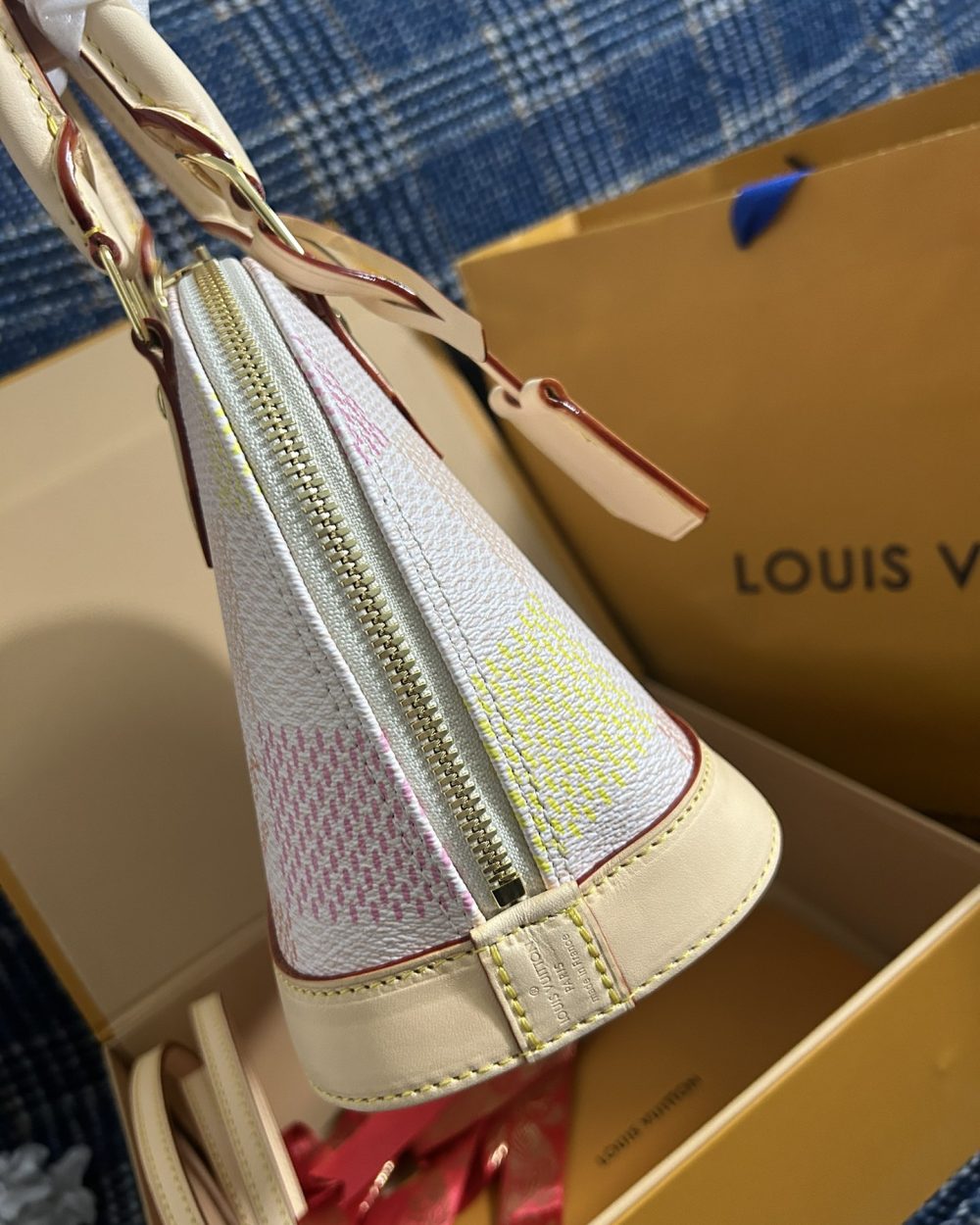 1:1 Replica Louis Vuitton LV Alma BB D15 Luxury Bag For Women N40516 - 23.5cm