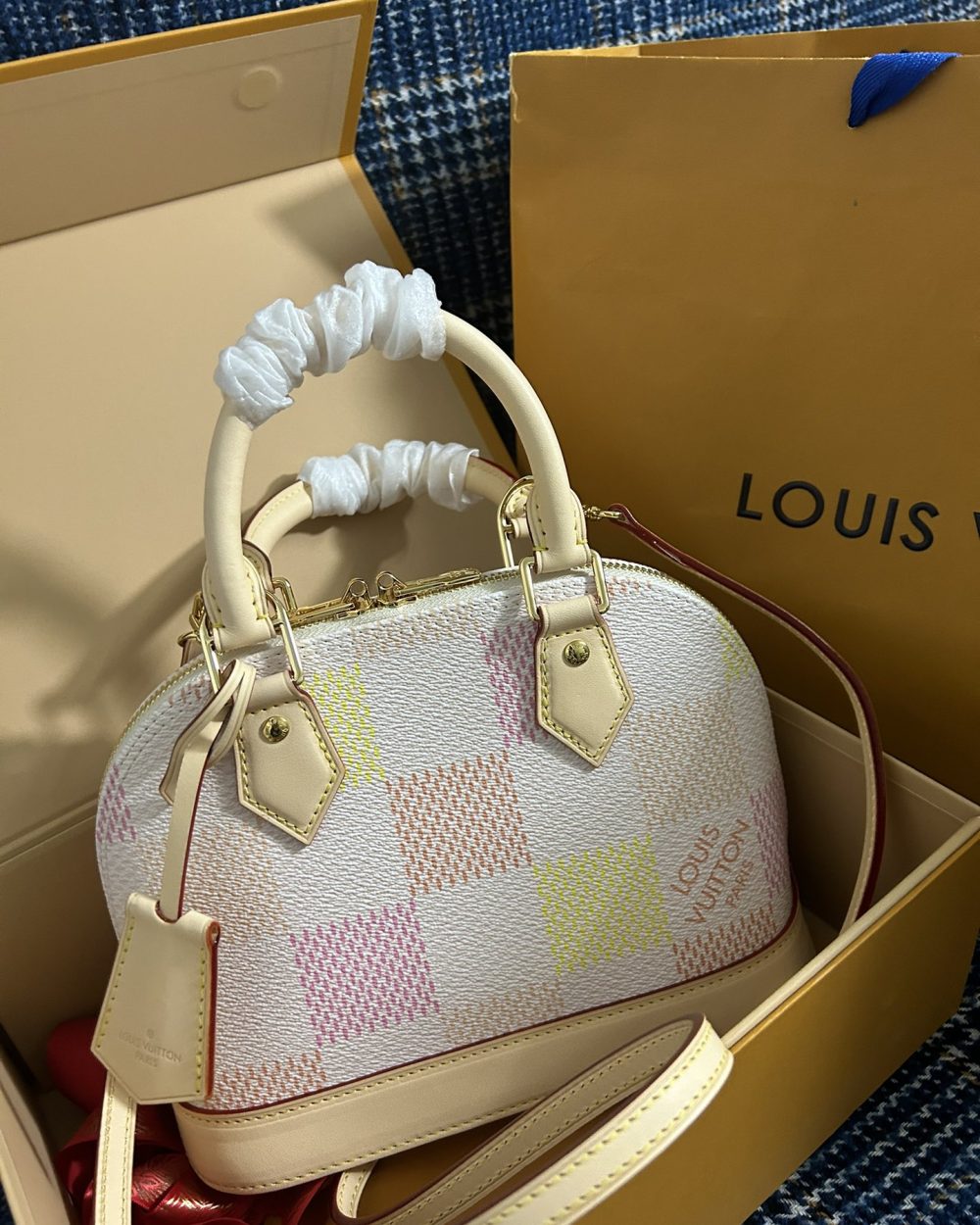 1:1 Replica Louis Vuitton LV Alma BB D15 Luxury Bag For Women N40516 - 23.5cm