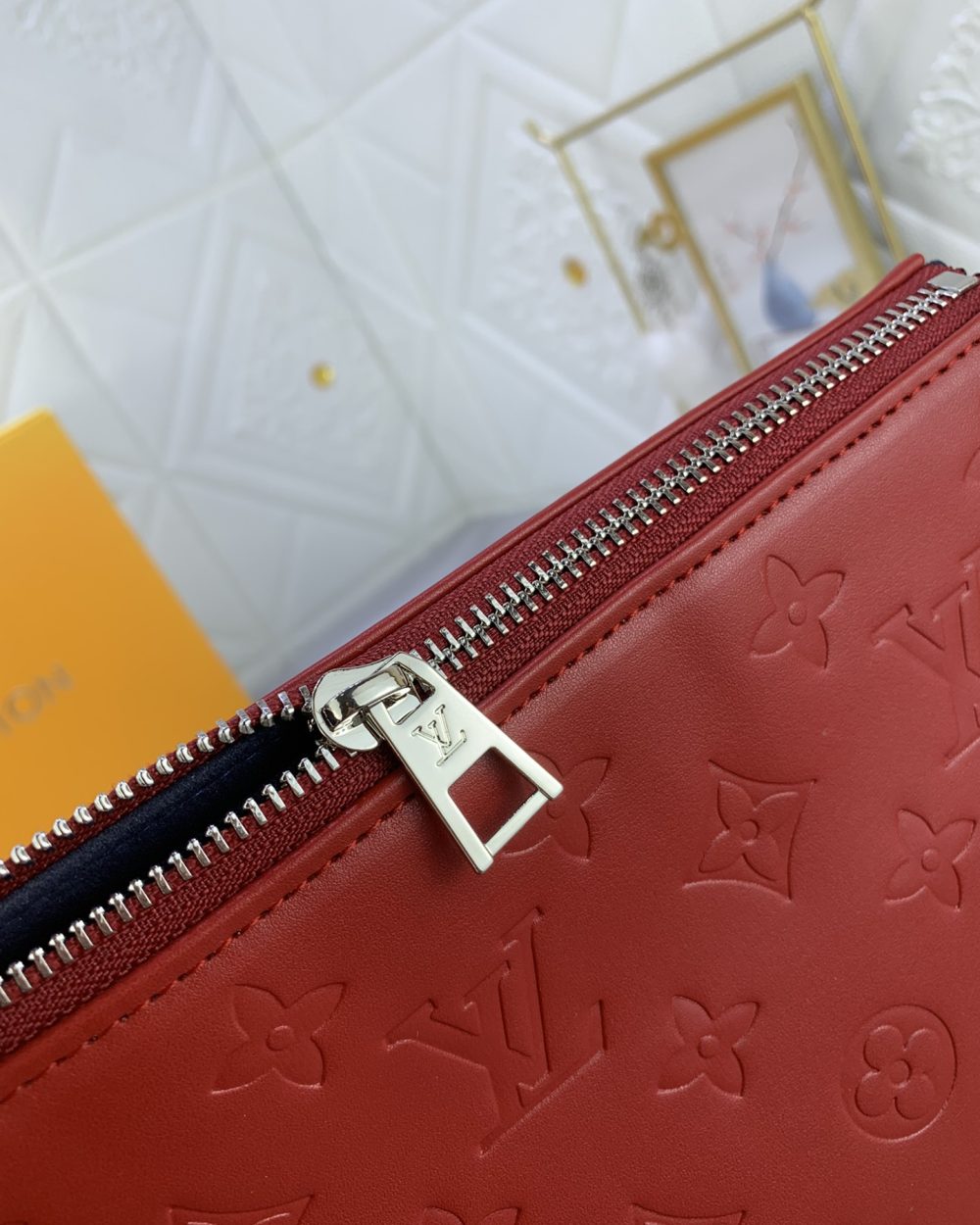 1:1 Replica Louis Vuitton Coussin PM Date Red M59275 Luxury Bag For Women -  26cm