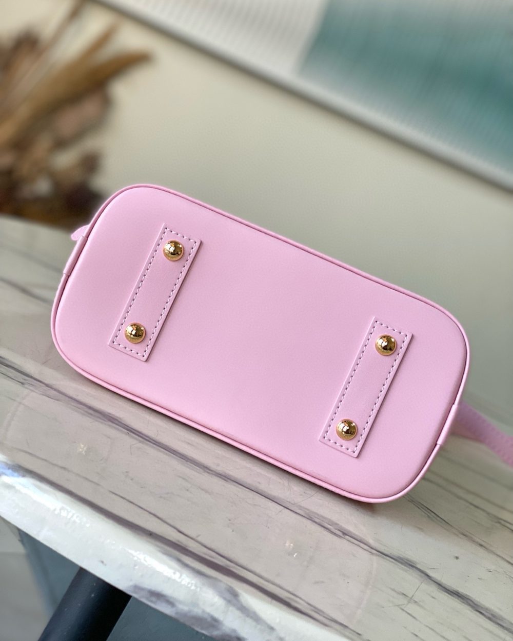 1:1 Replica Louis Vuitton LV Alma BB Malletage Luxury Bag For Women M24453 - 23.5cm