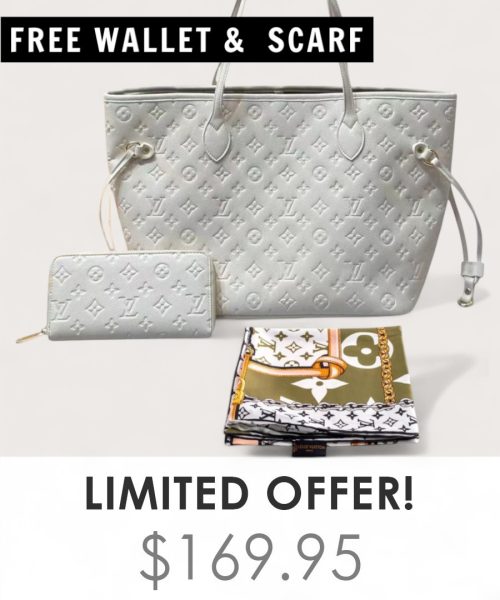 Big Bag + Gifts (FREE LV Wallet & FREE LV Scarf)