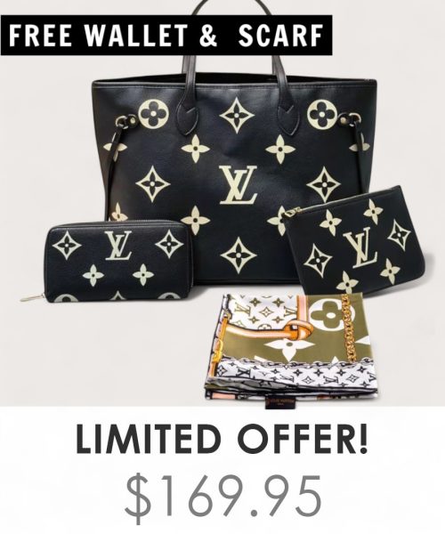Big Bag + Gifts (FREE LV Wallet & FREE LV Scarf)