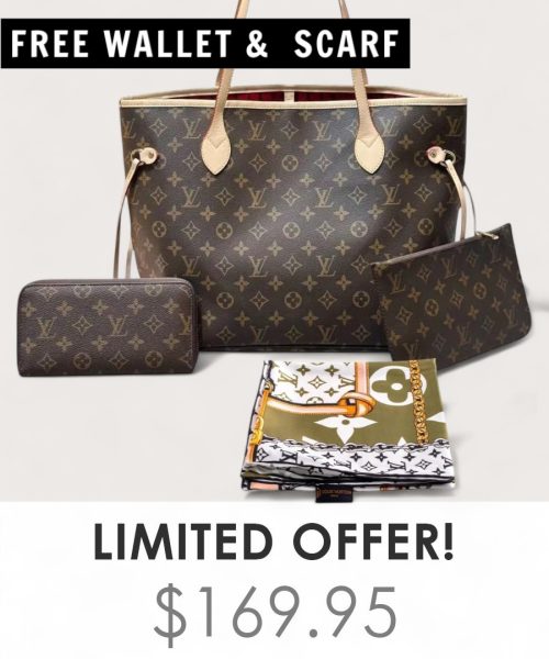 Big Bag + Gifts (FREE LV Wallet & FREE LV Scarf)