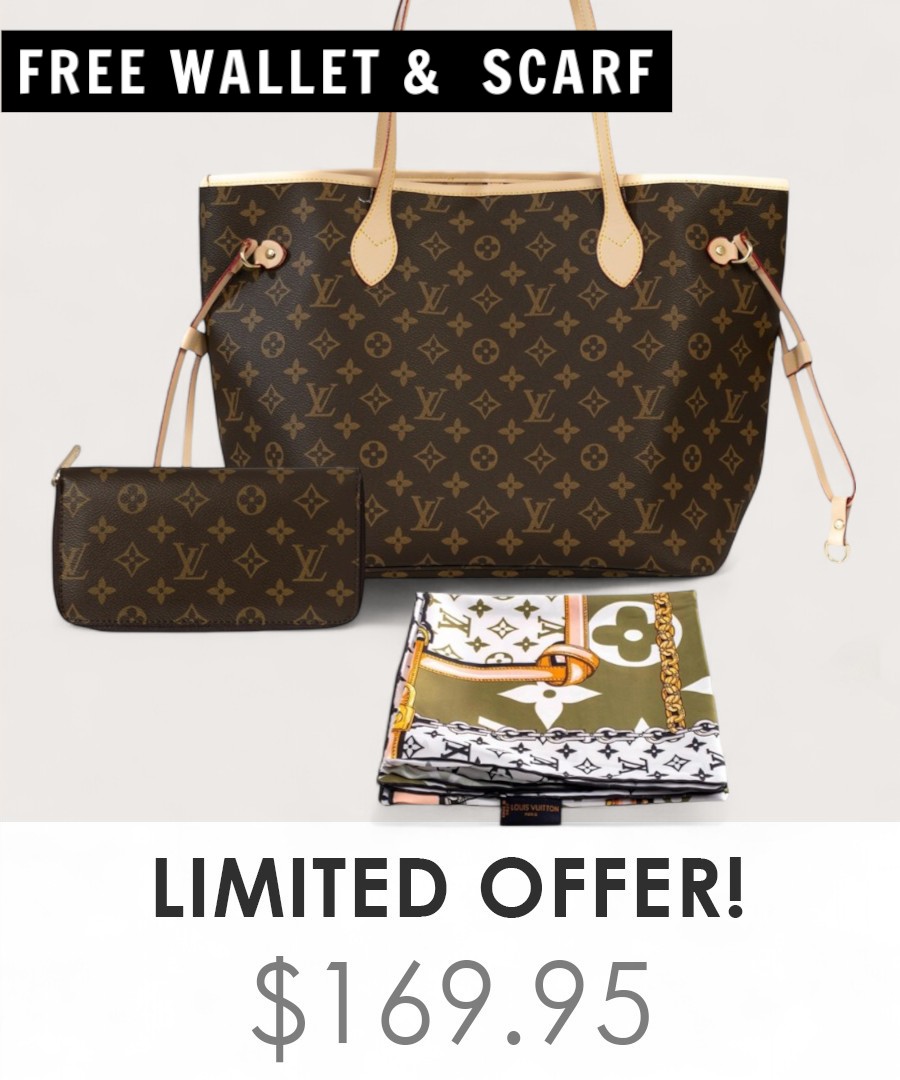 Big Bag + Gifts (FREE LV Wallet & FREE LV Scarf)