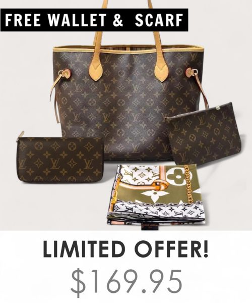 Big Bag + Gifts (FREE LV Wallet & FREE LV Scarf)