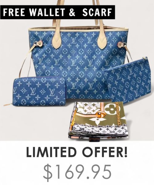Big Bag + Gifts (FREE LV Wallet & FREE LV Scarf)