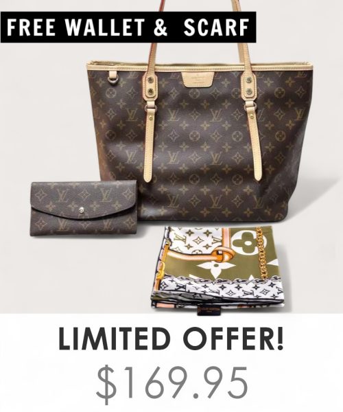 Big Bag + Gifts (FREE LV Wallet & FREE LV Scarf)
