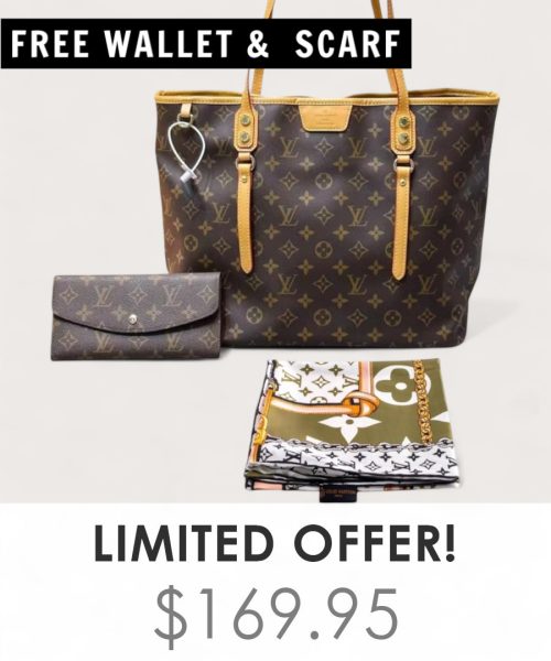 Big Bag + Gifts (FREE LV Wallet & FREE LV Scarf)