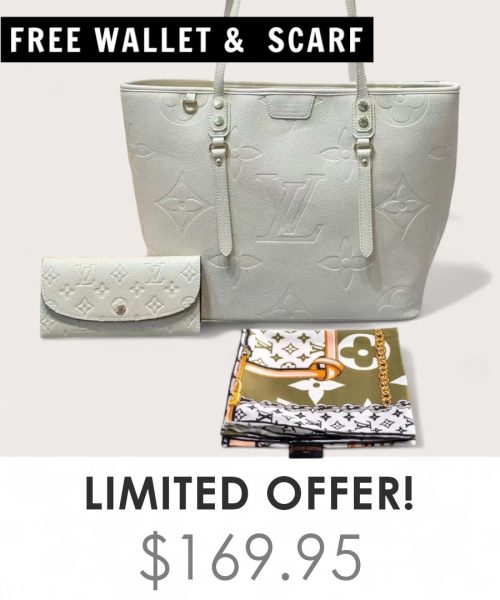 Big Bag + Gifts (FREE LV Wallet & FREE LV Scarf)