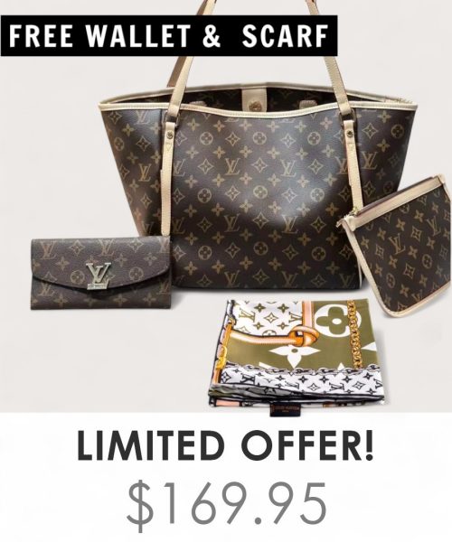 Big Bag + Gifts (FREE LV Wallet & FREE LV Scarf)