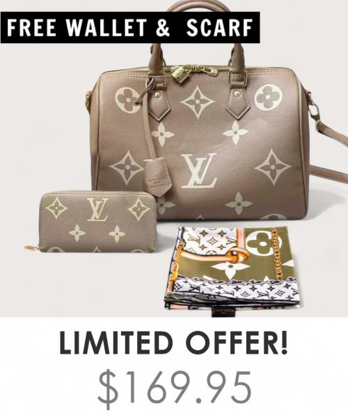 Big Bag + Gifts (FREE LV Wallet & FREE LV Scarf)