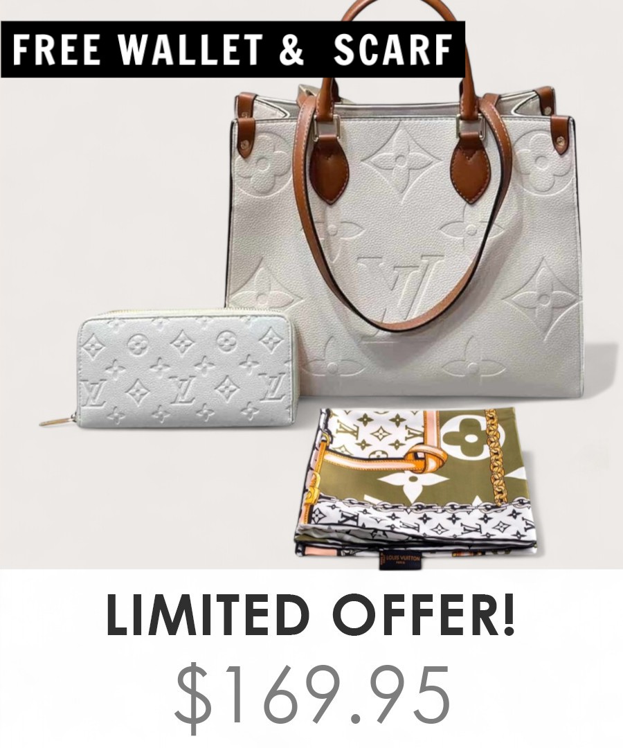 Big Bag + Gifts (FREE LV Wallet & FREE LV Scarf)