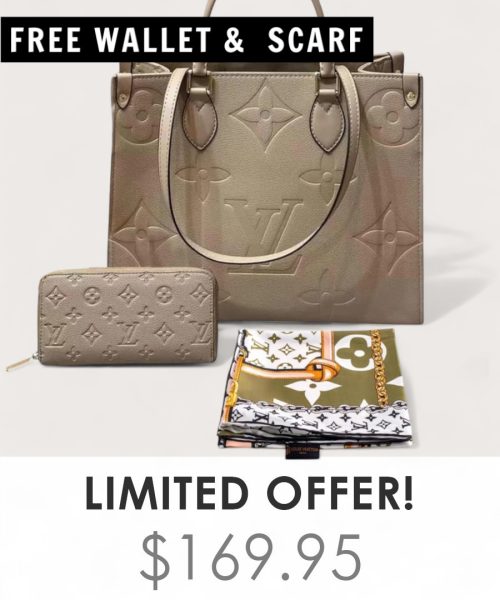 Big Bag + Gifts (FREE LV Wallet & FREE LV Scarf)