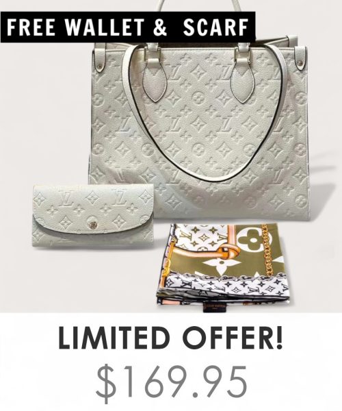 Big Bag + Gifts (FREE LV Wallet & FREE LV Scarf)