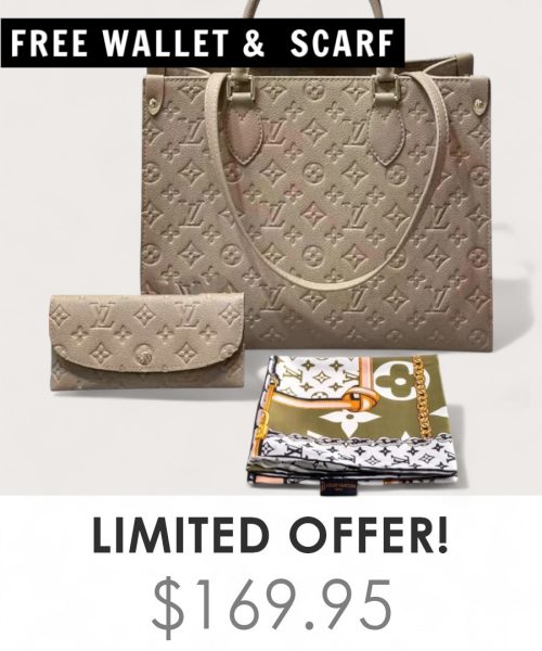 Big Bag + Gifts (FREE LV Wallet & FREE LV Scarf)