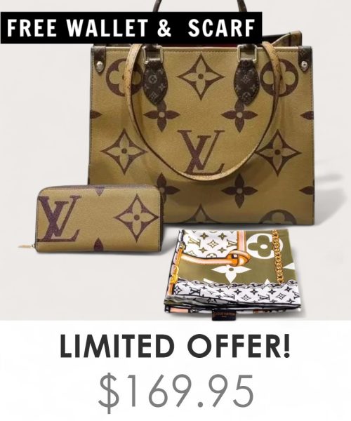 Big Bag + Gifts (FREE LV Wallet & FREE LV Scarf)