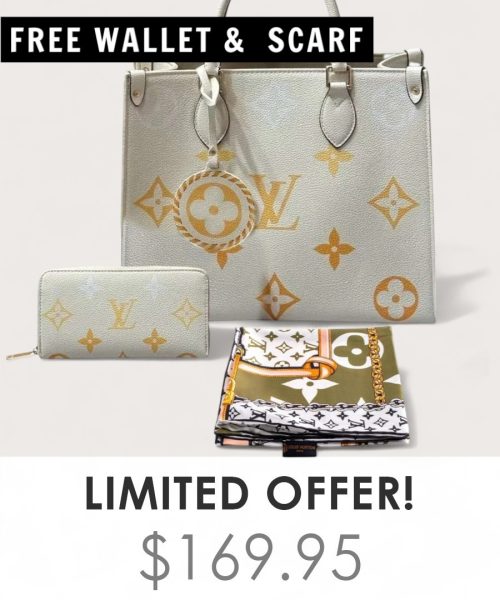 Big Bag + Gifts (FREE LV Wallet & FREE LV Scarf)