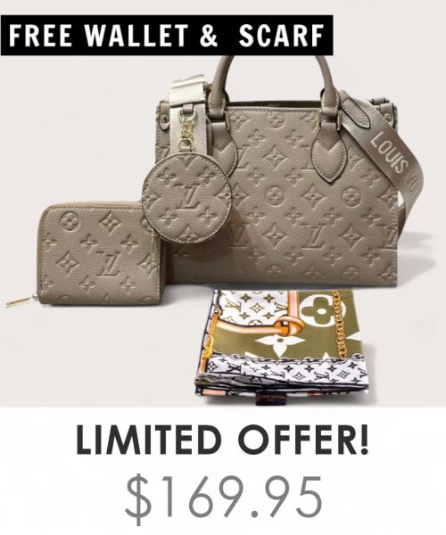Big Bag + Gifts (FREE LV Wallet & FREE LV Scarf)