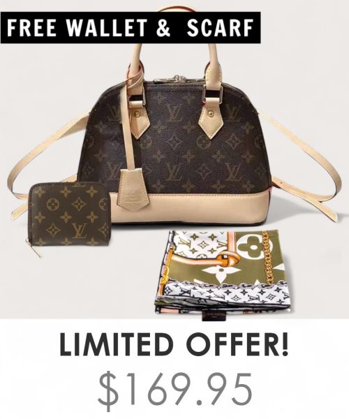 Big Bag + Gifts (FREE LV Wallet & FREE LV Scarf)