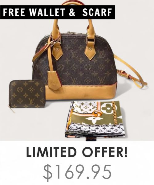 Big Bag + Gifts (FREE LV Wallet & FREE LV Scarf)