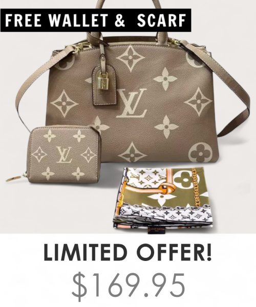 Big Bag + Gifts (FREE LV Wallet & FREE LV Scarf)